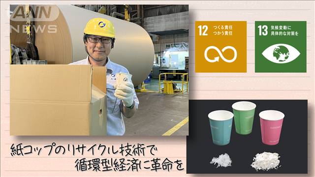 【SDGs】紙コップのリサイクル技術で循環型経済に革命を