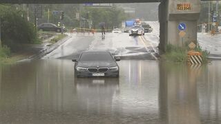 韓国 2日半で降水量約640ミリの大雨　北朝鮮は韓国に通告なしでダム放流か