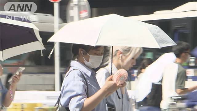 西日本〜東北の広範囲　危険な暑さとゲリラ雷雨に警戒　東京は12日ぶりの猛暑日
