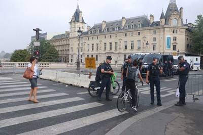 フランスでロシア人の男性逮捕　パリ五輪の妨害を計画した疑い