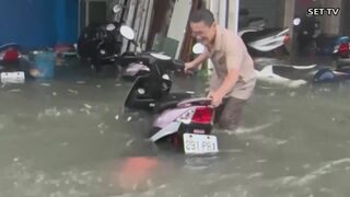 台風3号　フィリピン22人、台湾3人死亡　台湾南部の高雄では洪水発生