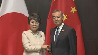 日中外相が会談 処理水問題の解決に向け協議加速で一致