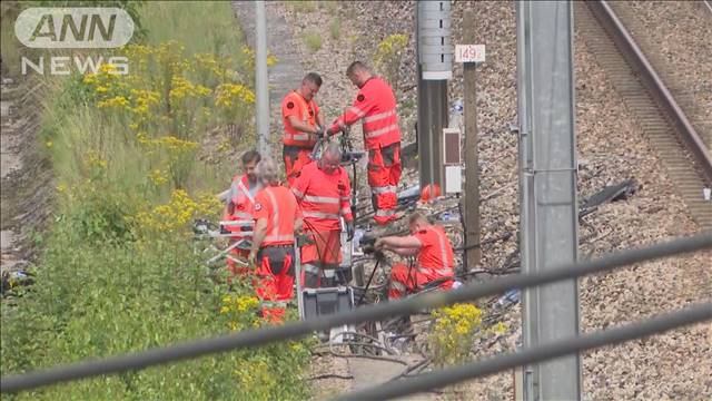 フランス高速鉄道TGV施設放火　五輪選手団にも影響