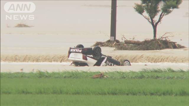 秋田・山形　大雨で被害拡大　警察官1人が死亡