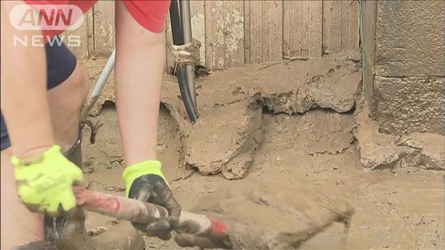 山形　新庄市で1人見つかる　住民ら自前重機で復旧作業