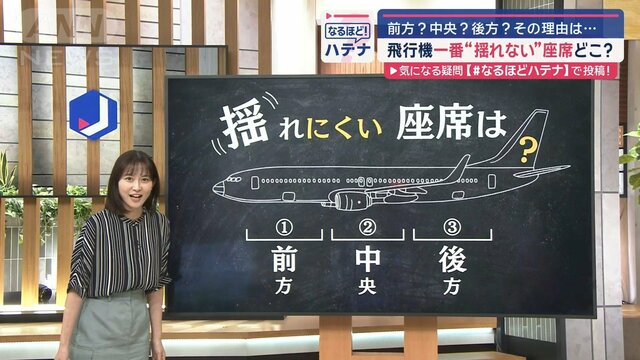 飛行機で一番揺れない座席はどこ？　前方・中央・後方？　その理由は…