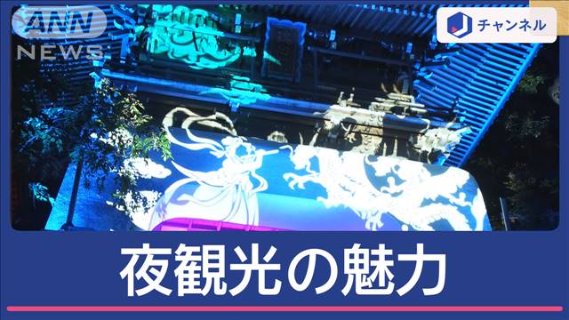 “逆転の発想”猛暑で熱視線！「夜観光」の魅力とは