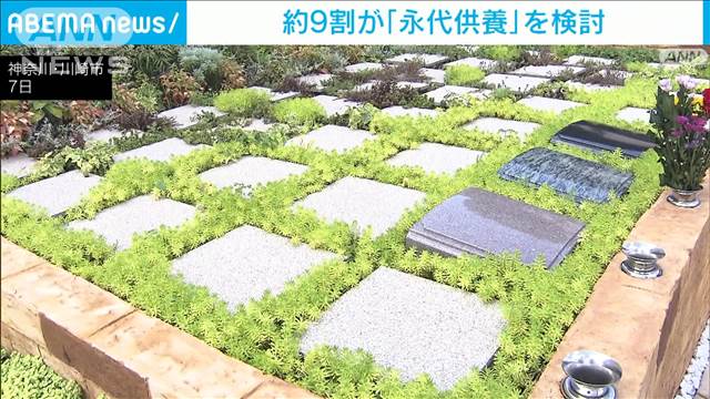 “墓じまい”増え…「永代供養」検討が約9割　樹木葬など