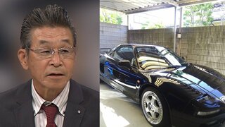 【間寛平】愛車NSXを披露　30年以上愛用 走行距離3.6万キロの極上ボディに「ウヒハ」