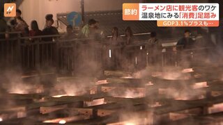 GDP3.1％（4～6月）プラスも「消費」は足踏み状態　温泉地のラーメン店に行列　旅先での節約術