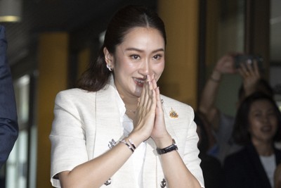 タイ新首相にペートンタン氏　タクシン元首相の次女