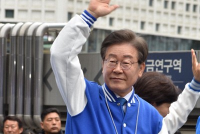 韓国最大野党、代表に李在明氏が再選　歴史問題で日本に厳しい姿勢