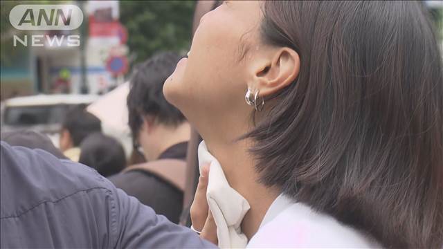 猛暑日連続記録を更新　関東甲信は激しい雷雨の恐れ