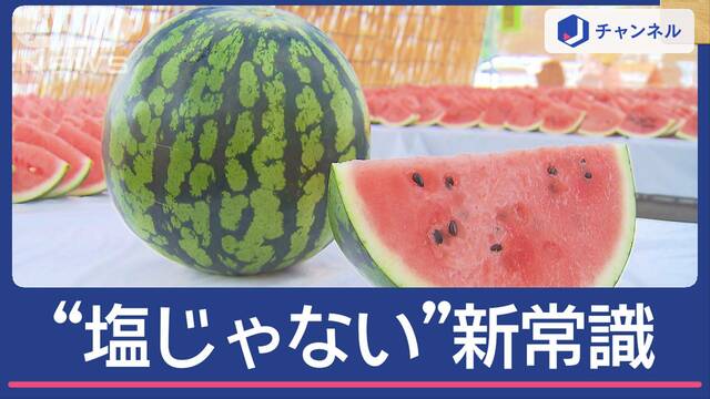 すいか新常識“塩じゃない”　砂糖？しょう油？レモン？プロのオススメは