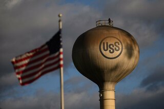 ＵＳスチール株、６％急落－「日本製鉄の買収阻止する」とトランプ氏