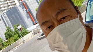 佐野慈紀さん「降臨笑」ついに退院　屋外から「陽射しが眩しいぜ」5月に右腕切断手術