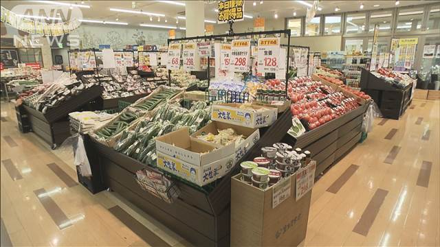 7月のスーパー売上高　猛暑などで伸び悩む　17カ月ぶり前年実績を下回る