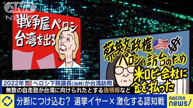 SNSの「いいね」で加担も？激化する認知戦とは