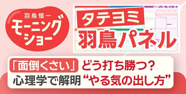 「面倒くさい」どう打ち勝つ？心理学で“やる気の出し方”