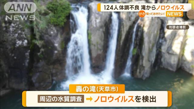 川遊びの6人がノロウイルス感染　周辺の水から検出も遺伝子異なり原因特定できず