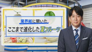 「タネを食べる」スイカに「新感覚」メロン…今、夏の新品種フルーツが激アツ【THE TIME,】