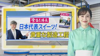 「人気アイス」と「どら焼きマシン」の工場に潜入…サクサク、ふわふわを作り出す“こだわり”の技【THE TIME,】