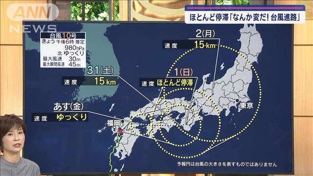 【関東の天気】あす通勤時は本降りに…　台風影響で激しい雨