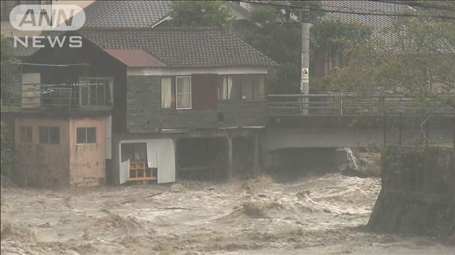 【台風10号】強い勢力で九州縦断中　広範囲で線状降水帯も