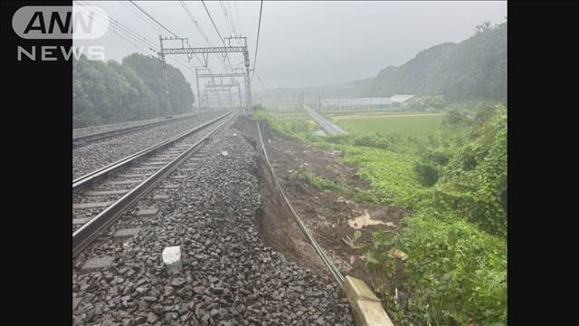 【台風10号】小田急線は31日も一部区間で運転見合わせ　盛り土の一部が流出