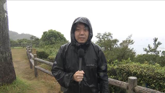 台風10号 風速15m以上 強風域の和歌山・串本町は