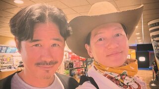 【井浦新】憧れの鈴木一真さんとLAで再会「モデル時代も俳優としてもず～～～っと先輩後輩」「そして今は義兄弟」