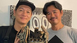 【鈴木一真】　井浦新さんとLAで再会「アラタくんに僕が作陶した縄文式土器と対面･･･」