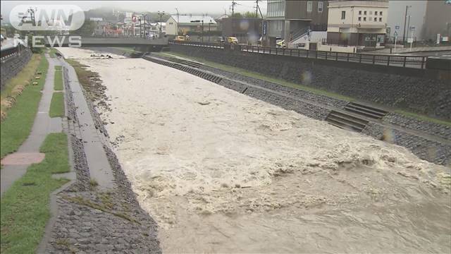 台風10号　各地で観測史上1位の大雨　関東、東海、近畿 引き続き警戒を