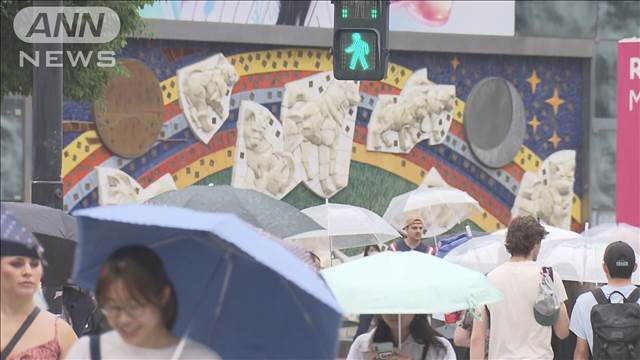 関東で非常に激しい雨…道路冠水も　午後も局地的大雨に警戒を