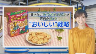 お菓子なのに“食べない戦略”で「たべっ子どうぶつ」異例の大ヒット【THE TIME,】