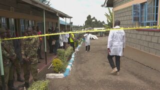 ケニア中部の学校寮で火災　17人死亡