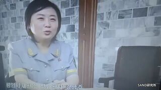 北朝鮮の映像を韓国の研究機関が公開 「平壌市裁判所の上級判事」とする人物も登場、女性の犯罪行為に警鐘鳴らす