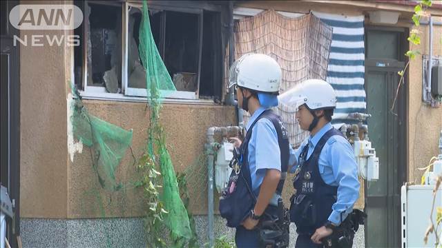 大阪や神戸で住宅火災相次ぐ 高齢男性2人の死亡確認