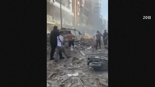 イスラエル軍がレバノンの首都ベイルート郊外に攻撃　ヒズボラ幹部を標的に空爆か