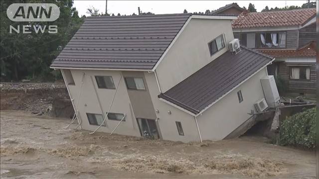 珠洲市「家が今にも流されそう」河川氾濫で住宅被害