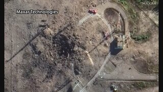 ロシア 新型ICBM「サルマト」発射実験に失敗か　衛星画像に爆発によるとみられる巨大なクレーター