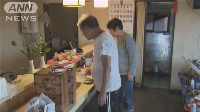 輪島市 夫婦2人で経営 二重被災の飲食店が閉店決断