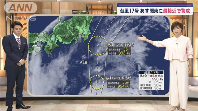 【関東の天気】あす西晴東雨　関東で天気分かれる