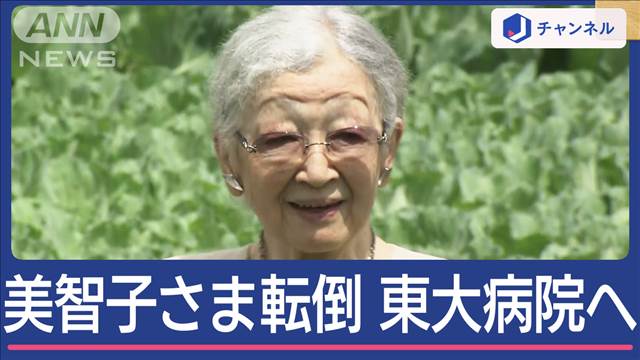 美智子さま仙洞御所で転倒　東大病院で検査