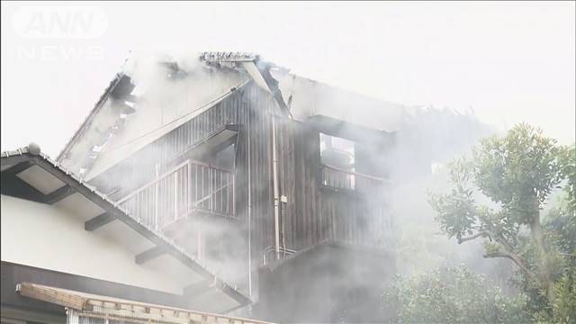 山口・下関市で住宅火災　焼け跡から1人の遺体