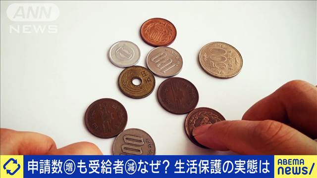 申請数増加も受給者数なぜ減少？生活保護の実態は