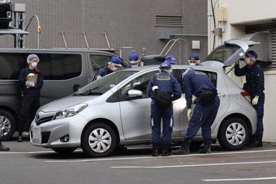 連続強盗　千葉県警が被害車両2台を押収　実行役、逃走に使用か