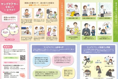 私はヤングケアラー？お手伝い？　理解深めて　中高生に冊子配布