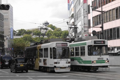 熊本市電と熊本電鉄、相互乗り入れ検討　TSMC進出での渋滞解消へ