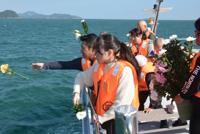 「早く帰ろうと船に…」　第10東予丸沈没から79年　愛媛で慰霊祭